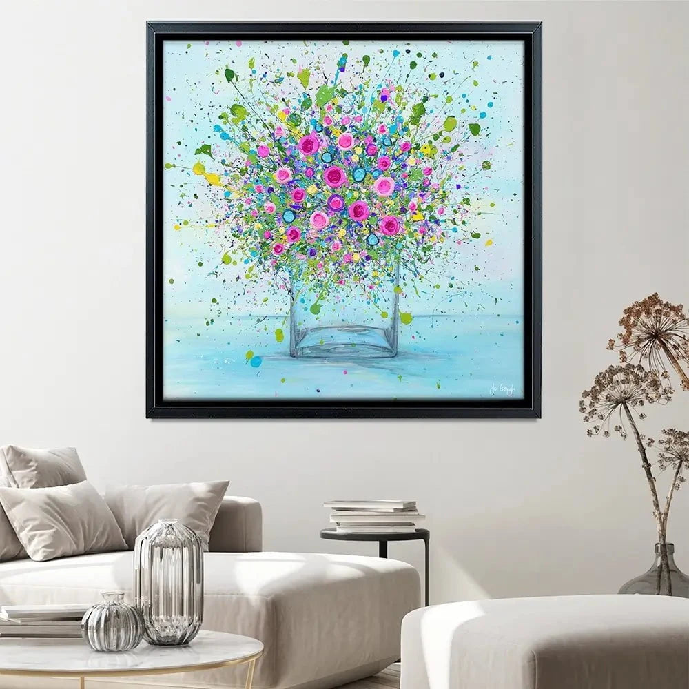 Thoughts Of You Canvas Print Thoughts Of You Canvas Print wall art product Jo Gough