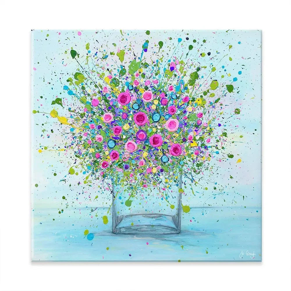 Thoughts Of You Canvas Print Thoughts Of You Canvas Print wall art product Jo Gough