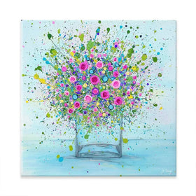 Thoughts Of You Canvas Print Thoughts Of You Canvas Print wall art product Jo Gough