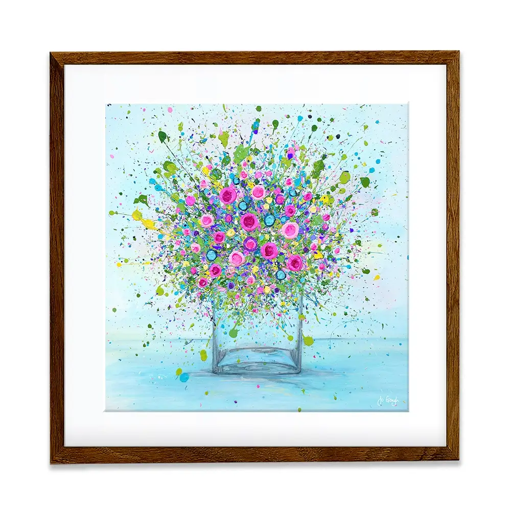 Thoughts Of You Framed Art Print Thoughts Of You Framed Art Print wall art product Jo Gough