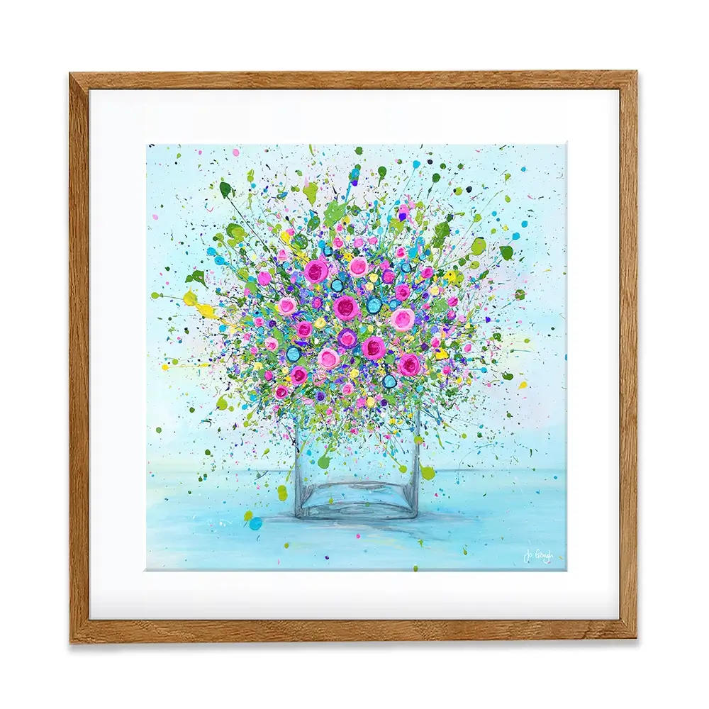 Thoughts Of You Framed Art Print Thoughts Of You Framed Art Print wall art product Jo Gough
