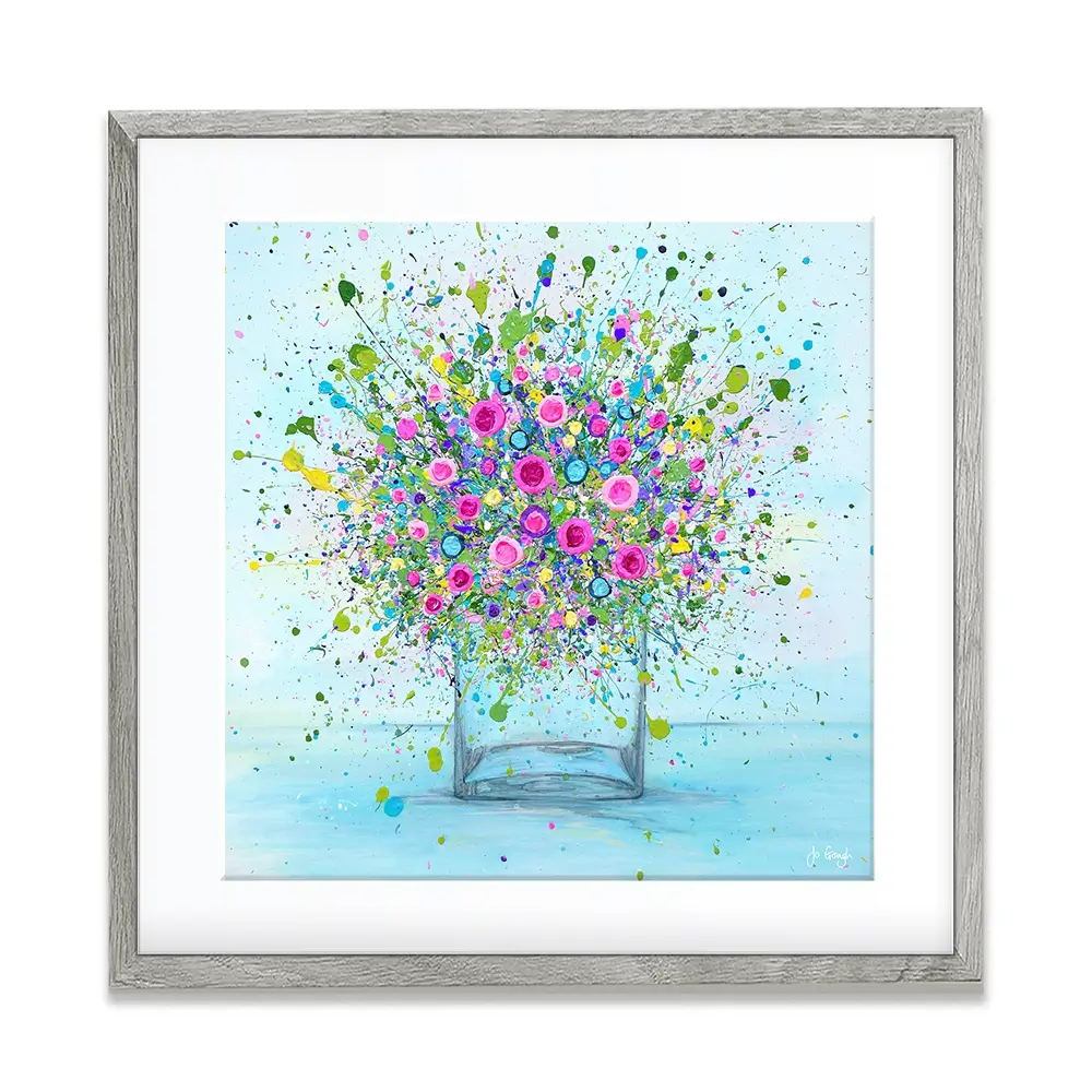 Thoughts Of You Framed Art Print Thoughts Of You Framed Art Print wall art product Jo Gough