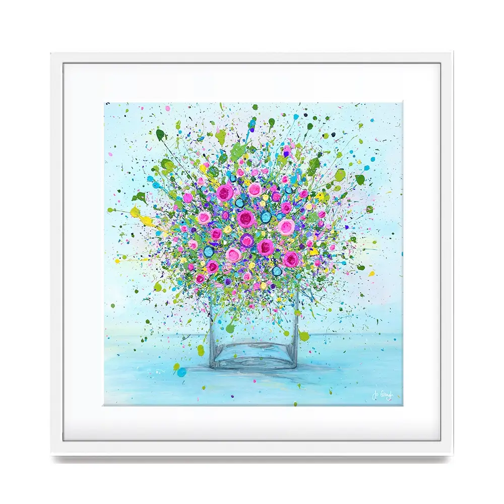 Thoughts Of You Framed Art Print Thoughts Of You Framed Art Print wall art product Jo Gough