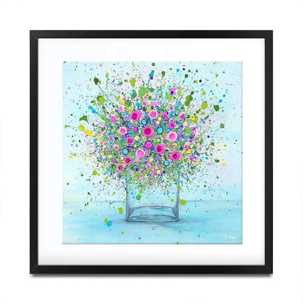Thoughts Of You Framed Art Print Thoughts Of You Framed Art Print wall art product Jo Gough