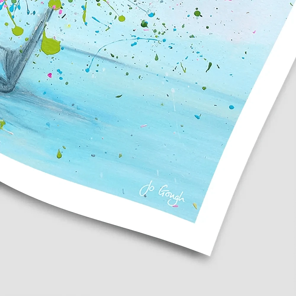 Thoughts Of You Square Art Print Thoughts Of You Square Art Print wall art product Jo Gough