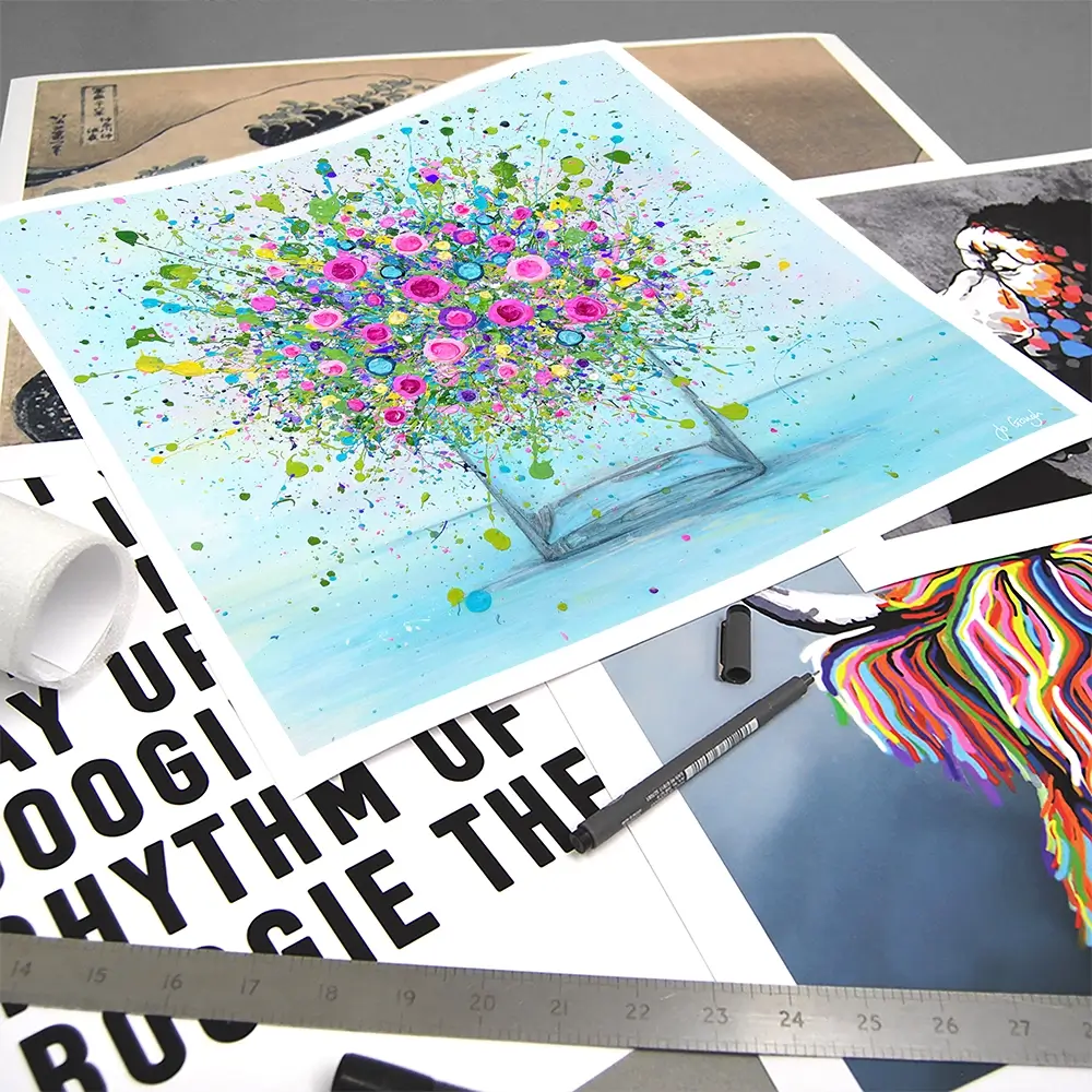 Thoughts Of You Square Art Print Thoughts Of You Square Art Print wall art product Jo Gough