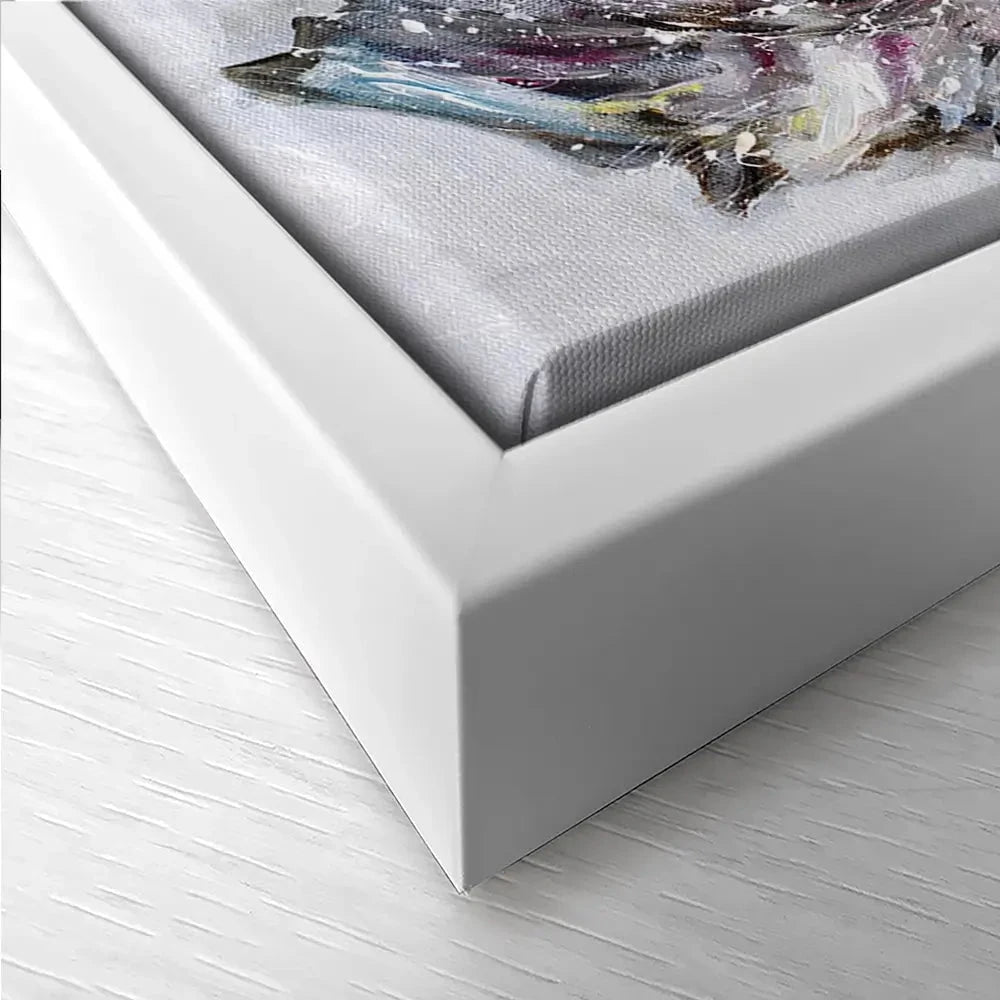 Three Shells Trio Canvas Print Three Shells Trio Canvas Print wall art product Nicola Jane Rowles