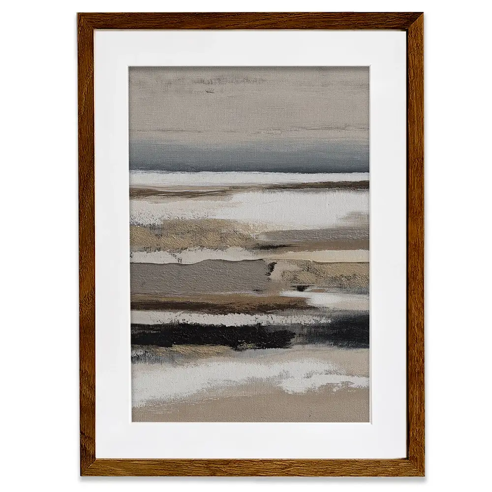 Tide Strata Framed Art Print Tide Strata Framed Art Print wall art product Svetlana Aleynikova