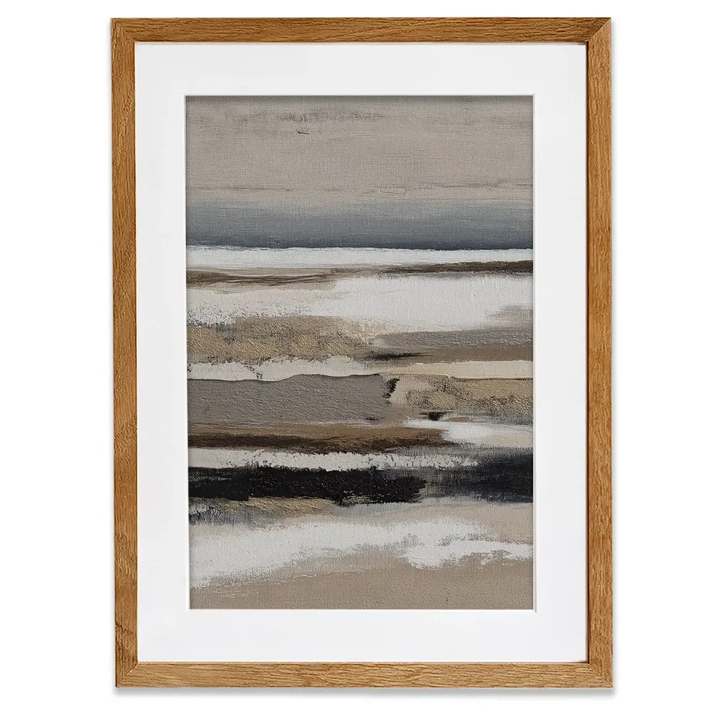 Tide Strata Framed Art Print Tide Strata Framed Art Print wall art product Svetlana Aleynikova