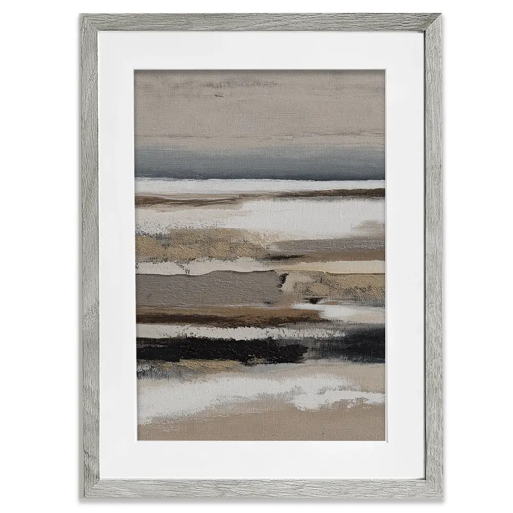 Tide Strata Framed Art Print Tide Strata Framed Art Print wall art product Svetlana Aleynikova