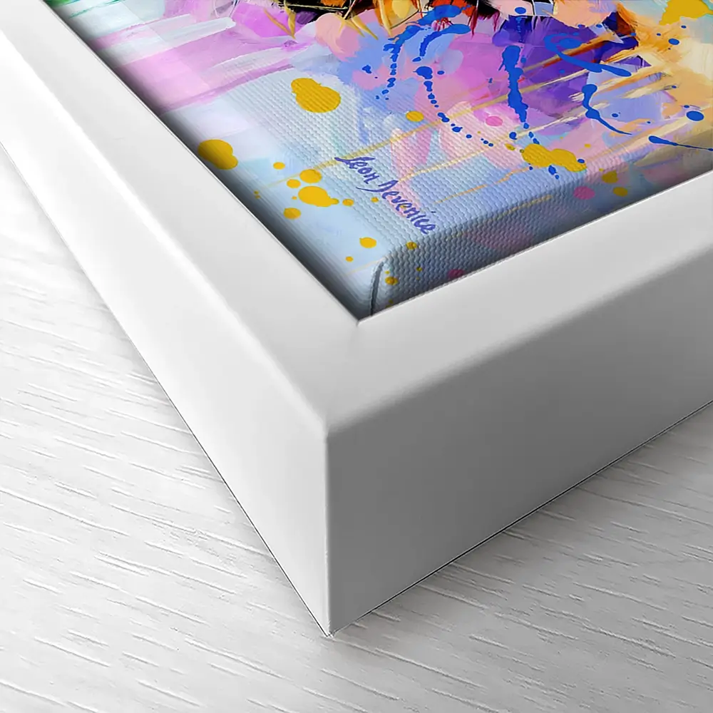 Tiger's Wild Wonder Canvas Print Tiger's Wild Wonder Canvas Print wall art product Leon Devenice