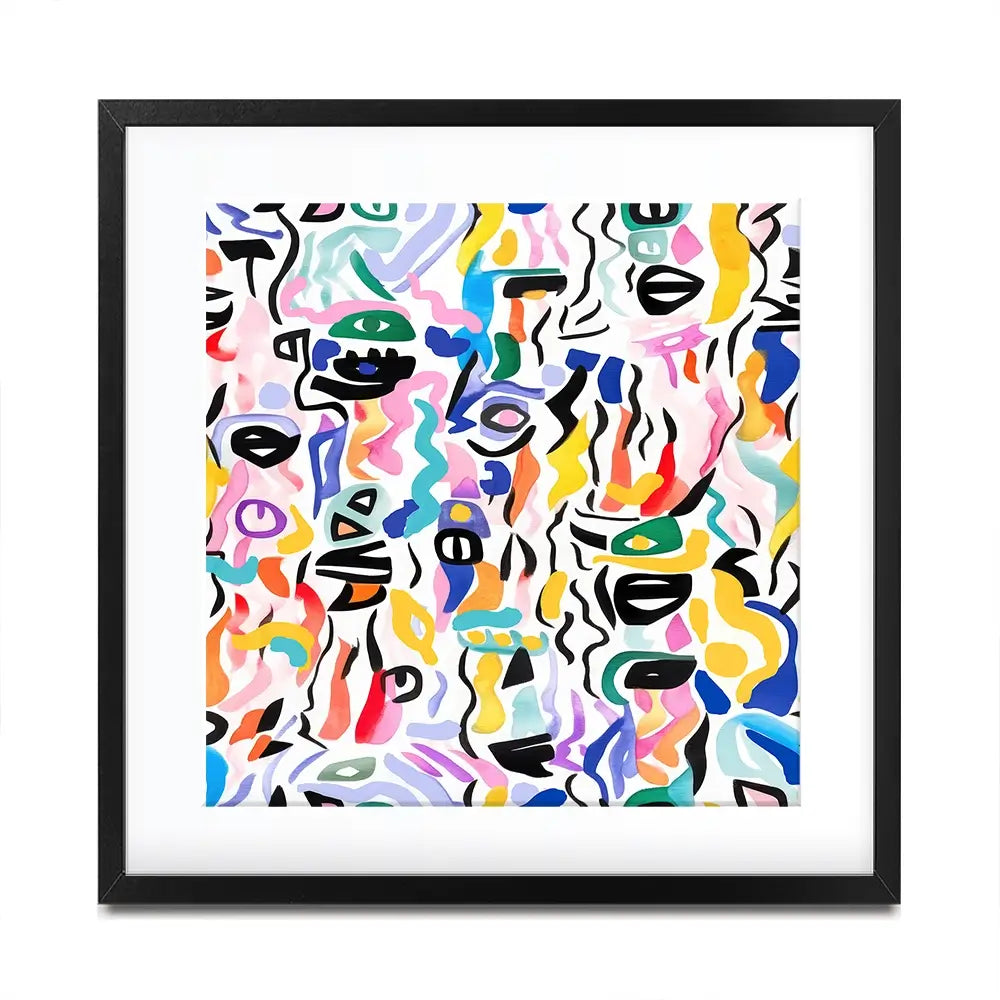 Tile 144 Square Framed Art Print Tile 144 Square Framed Art Print wall art product Treechild