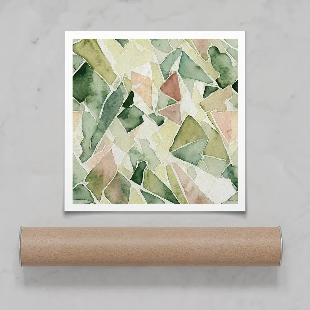 Tile 48 Square Art Print Tile 48 Square Art Print wall art product Treechild