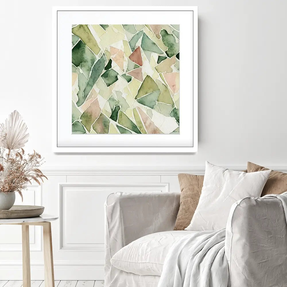 Tile 48 Square Framed Art Print Tile 48 Square Framed Art Print wall art product Treechild