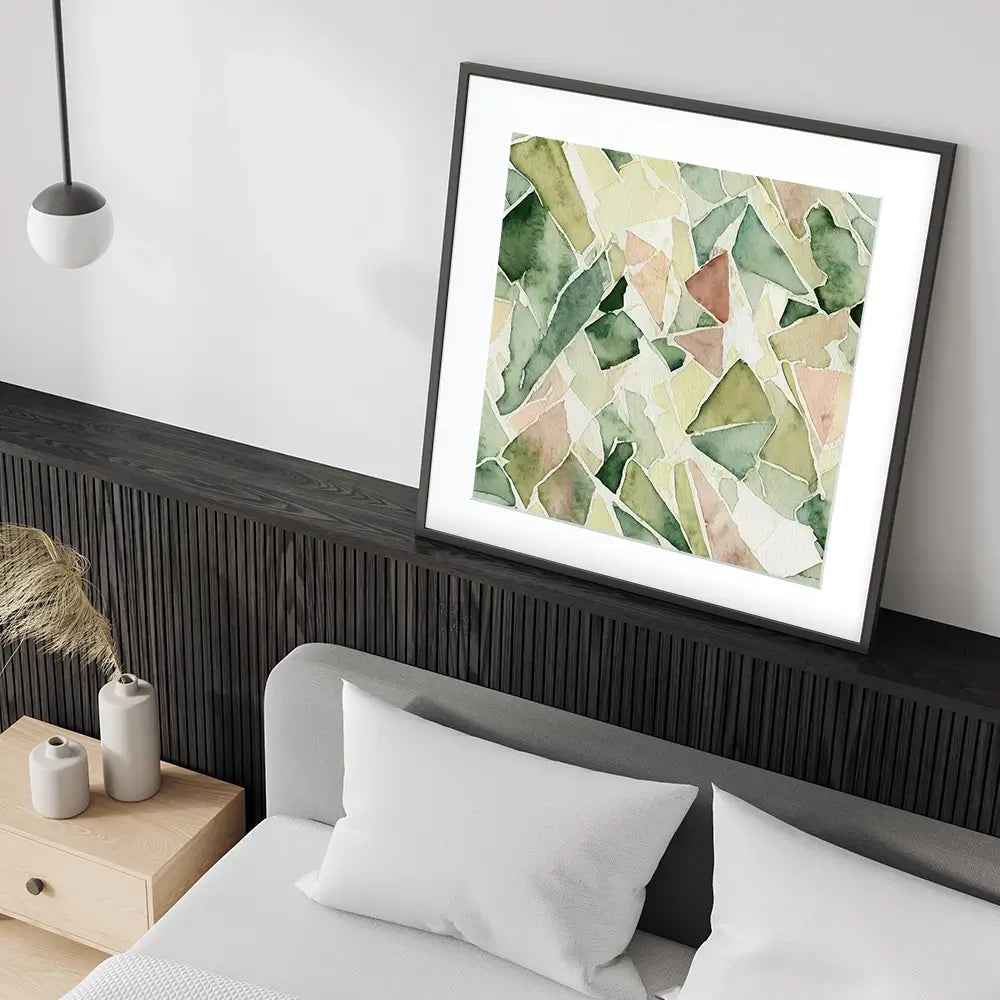 Tile 48 Square Framed Art Print Tile 48 Square Framed Art Print wall art product Treechild