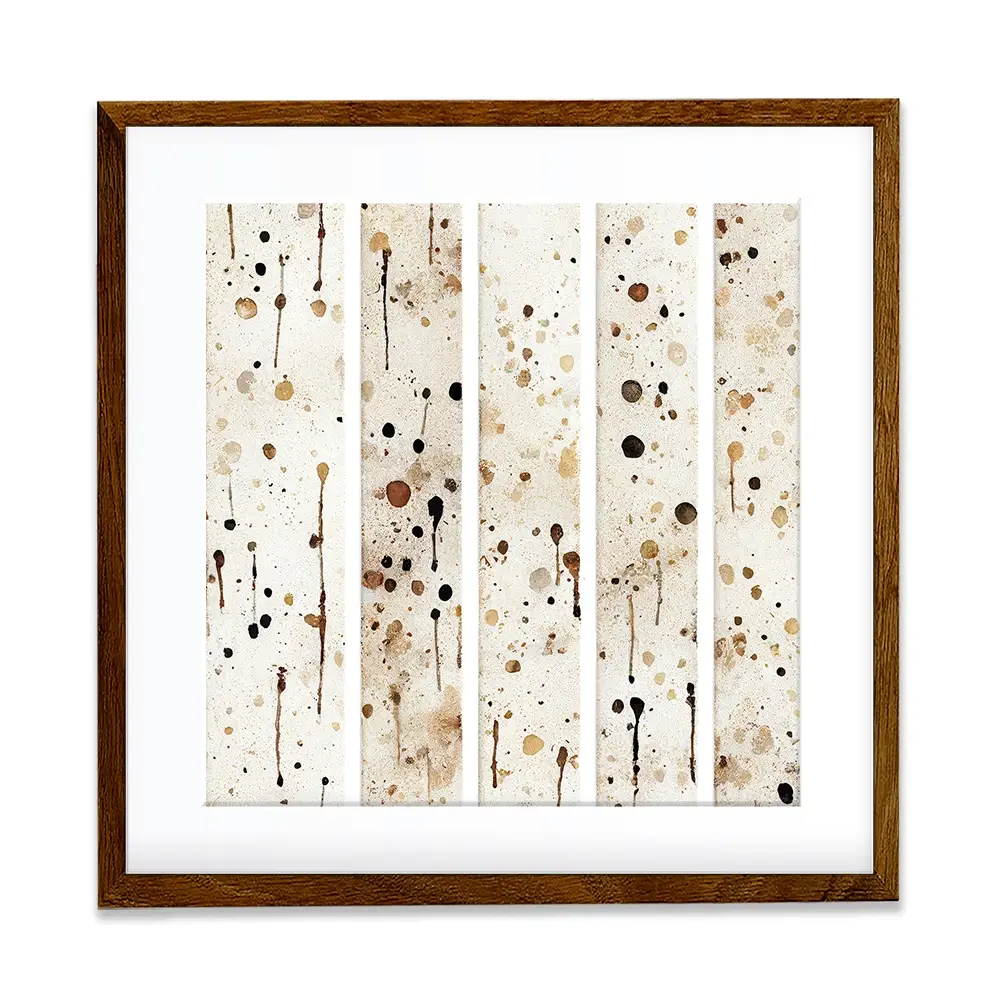 Tile Splatter Square Framed Art Print Tile Splatter Square Framed Art Print wall art product Treechild