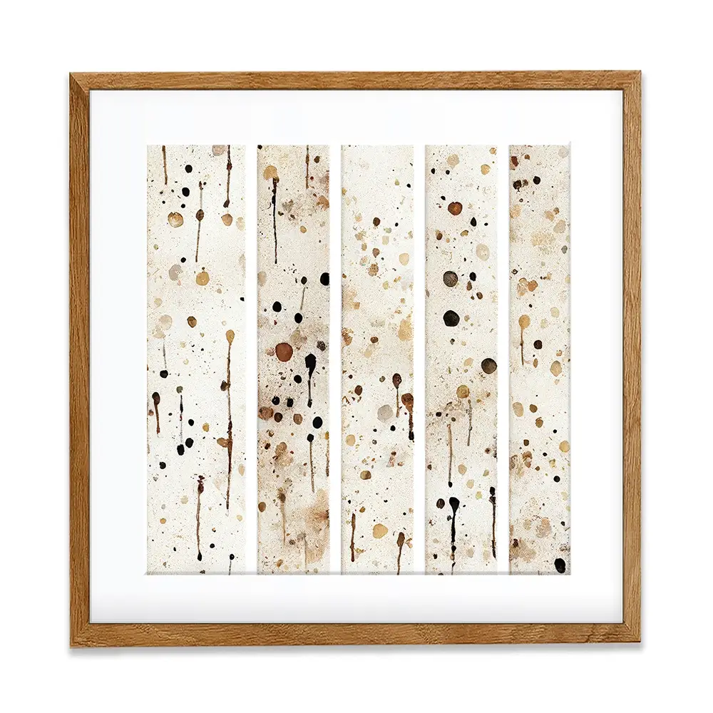 Tile Splatter Square Framed Art Print Tile Splatter Square Framed Art Print wall art product Treechild