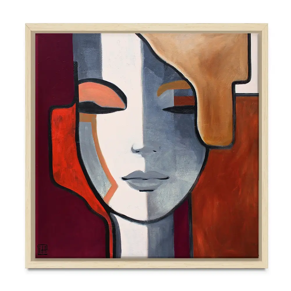 Time Has Come Square Canvas Print Time Has Come Square Canvas Print wall art product Studio Paint-Ing