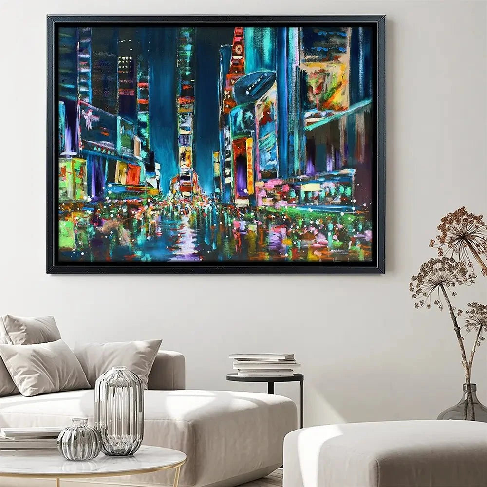 Times Square Delight Canvas Print Times Square Delight Canvas Print wall art product Studio Paint-Ing