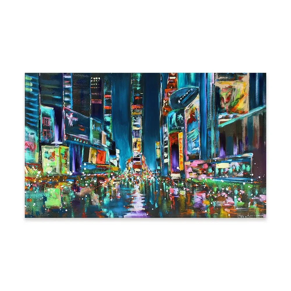 Times Square Delight Canvas Print Times Square Delight Canvas Print wall art product Studio Paint-Ing