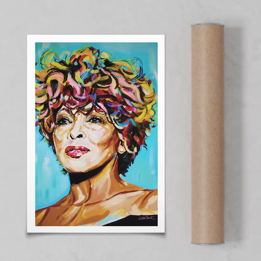 Tina Turner The Best Art Print Tina Turner The Best Art Print wall art product Juliet Stockton