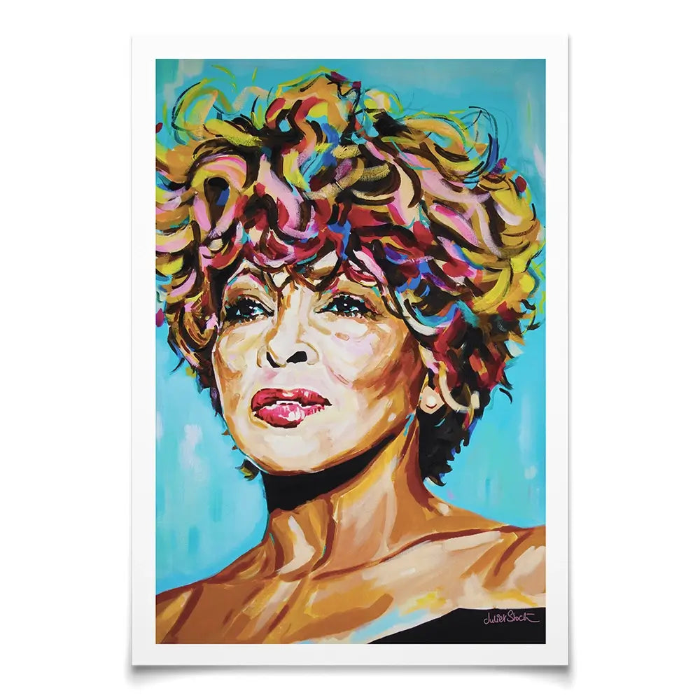Tina Turner The Best Art Print Tina Turner The Best Art Print wall art product Juliet Stockton