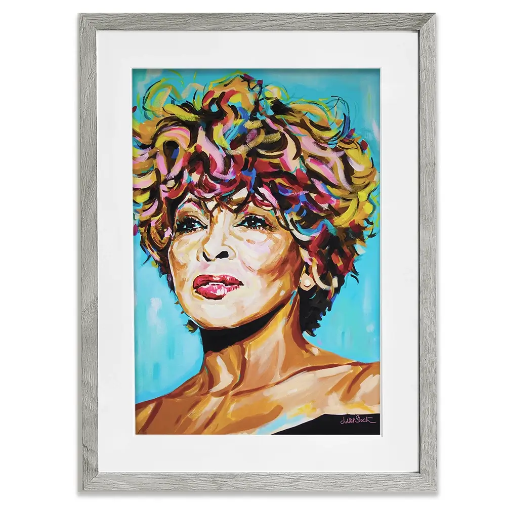 Tina Turner The Best Framed Art Print Tina Turner The Best Framed Art Print wall art product Juliet Stockton