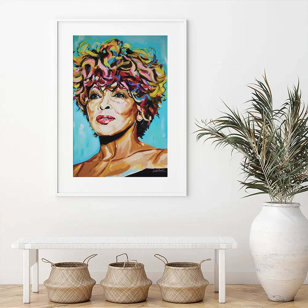 Tina Turner The Best Framed Art Print Tina Turner The Best Framed Art Print wall art product Juliet Stockton