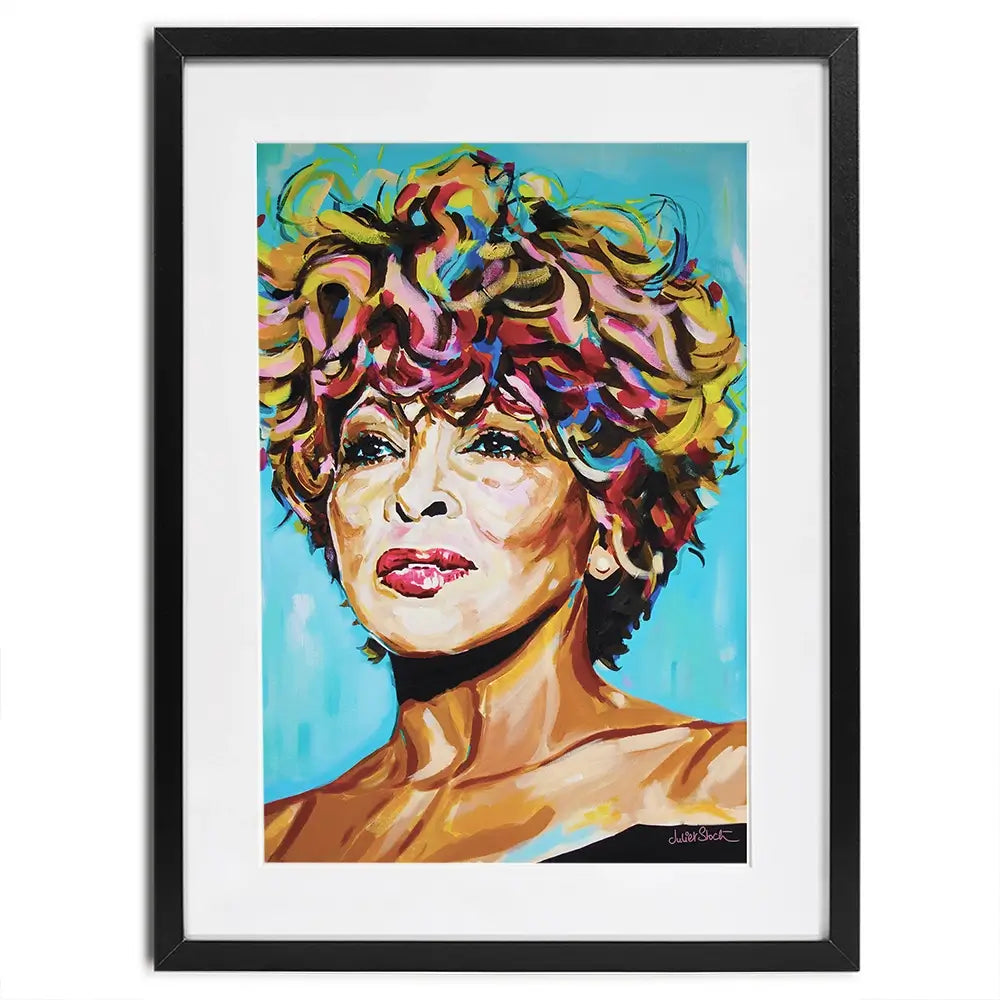 Tina Turner The Best Framed Art Print Tina Turner The Best Framed Art Print wall art product Juliet Stockton