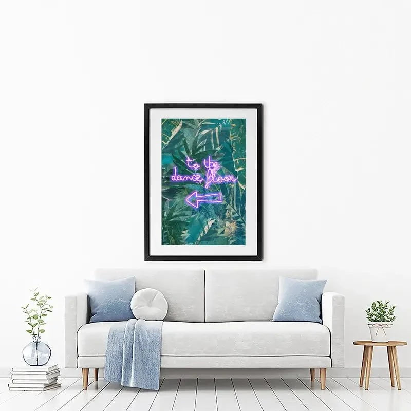 To The Dance Floor Framed Art Print To The Dance Floor Framed Art Print wall art product Sarah Manovski