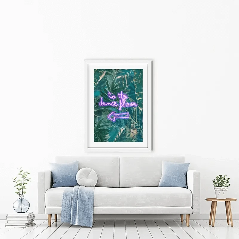 To The Dance Floor Framed Art Print To The Dance Floor Framed Art Print wall art product Sarah Manovski