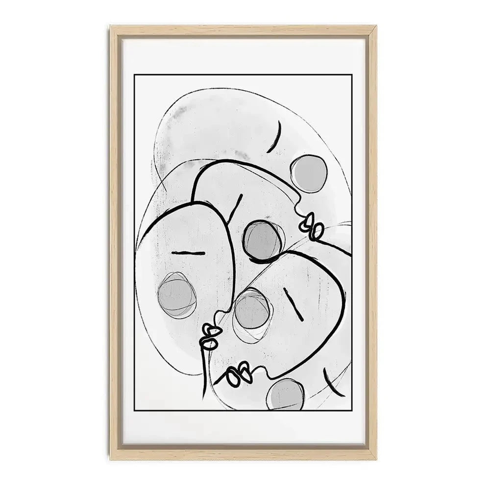 Together Canvas Print Together Canvas Print wall art product Treechild