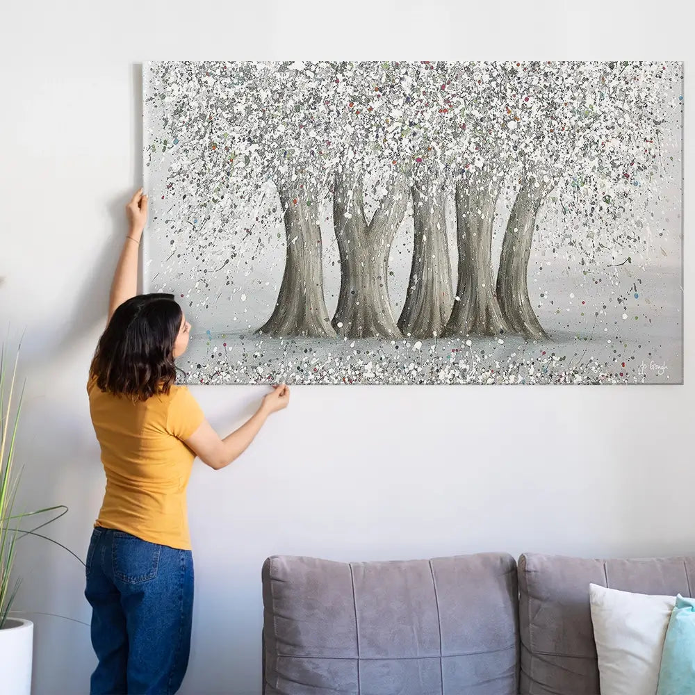 Together In Love Oversized Canvas Print Together In Love Oversized Canvas Print wall art product Jo Gough
