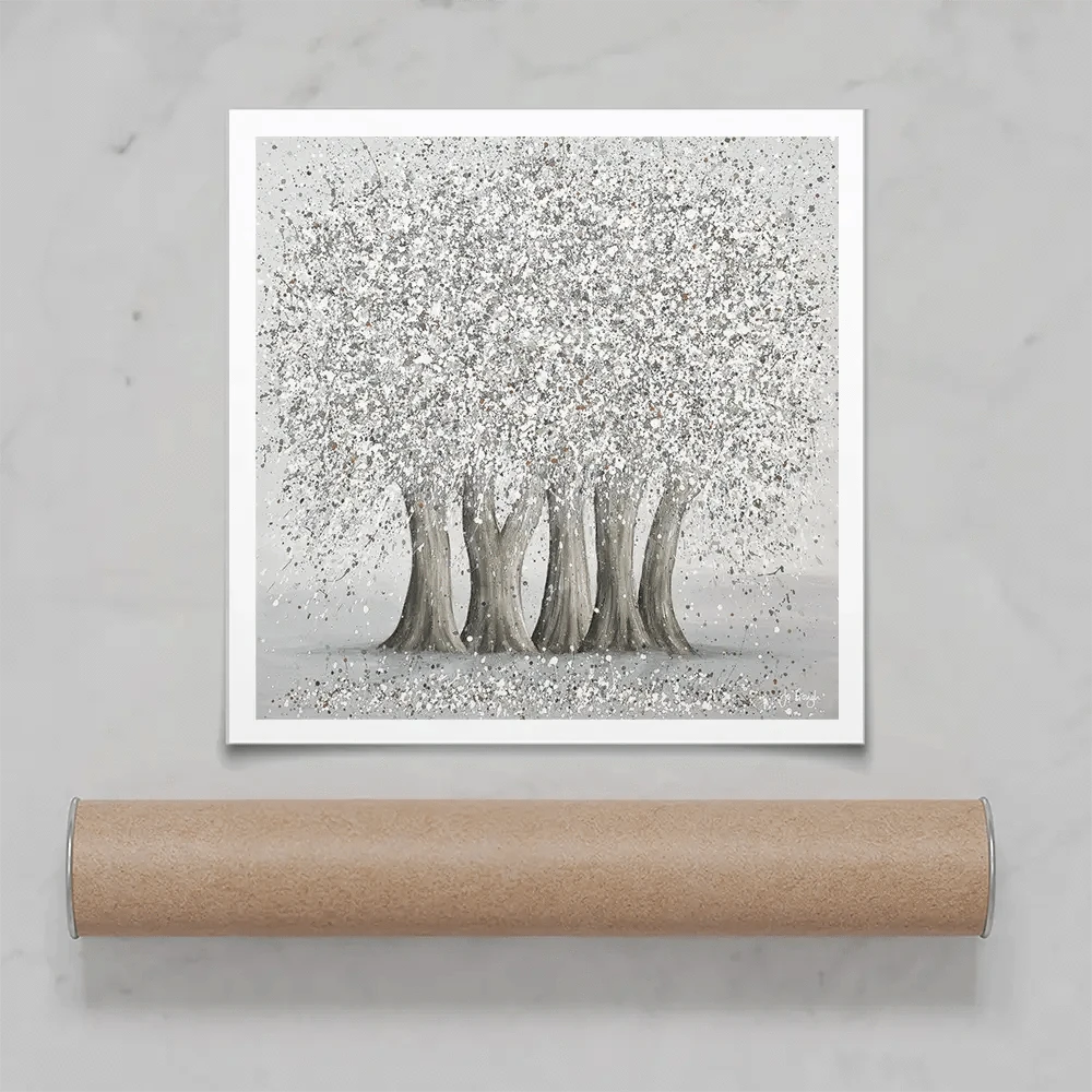 Together In Love Square Art Print Together In Love Square Art Print wall art product Jo Gough