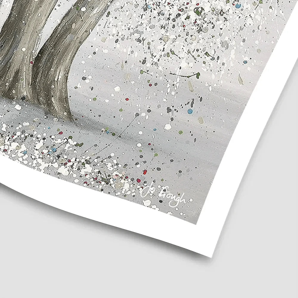 Together In Love Square Art Print Together In Love Square Art Print wall art product Jo Gough