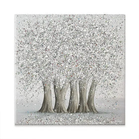 Together In Love Square Canvas Print Together In Love Square Canvas Print wall art product Jo Gough