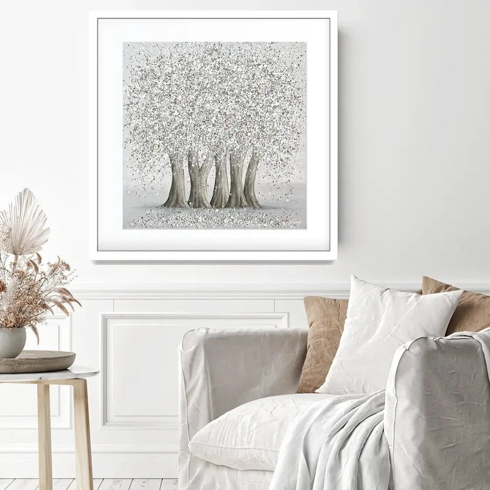 Together In Love Square Framed Art Print Together In Love Square Framed Art Print wall art product Jo Gough