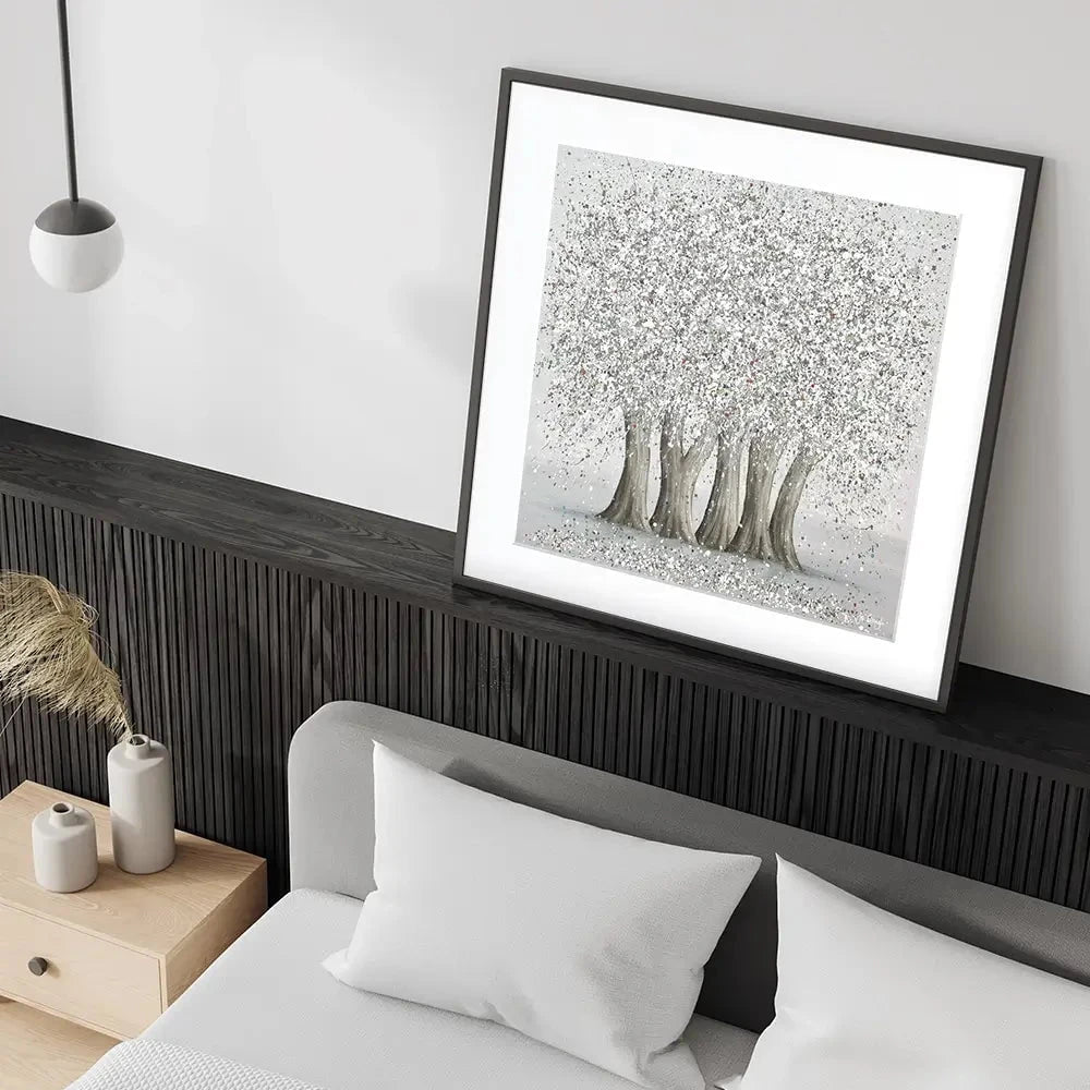 Together In Love Square Framed Art Print Together In Love Square Framed Art Print wall art product Jo Gough