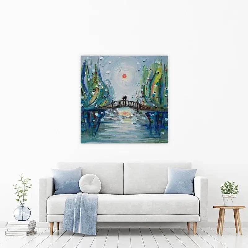 Together Under The Sun Canvas Print Together Under The Sun Canvas Print wall art product Ekaterina Ermilkina