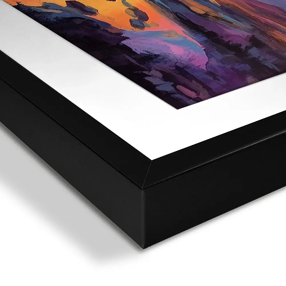 Torridon Dusk Framed Art Print Torridon Dusk Framed Art Print wall art product David Alexander Elder