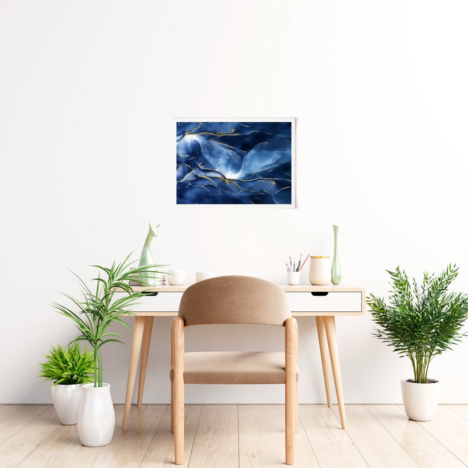 Totally Blue Art Print wall art product Tim Kats / Shutterstock