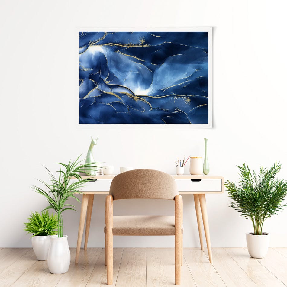 Totally Blue Art Print wall art product Tim Kats / Shutterstock