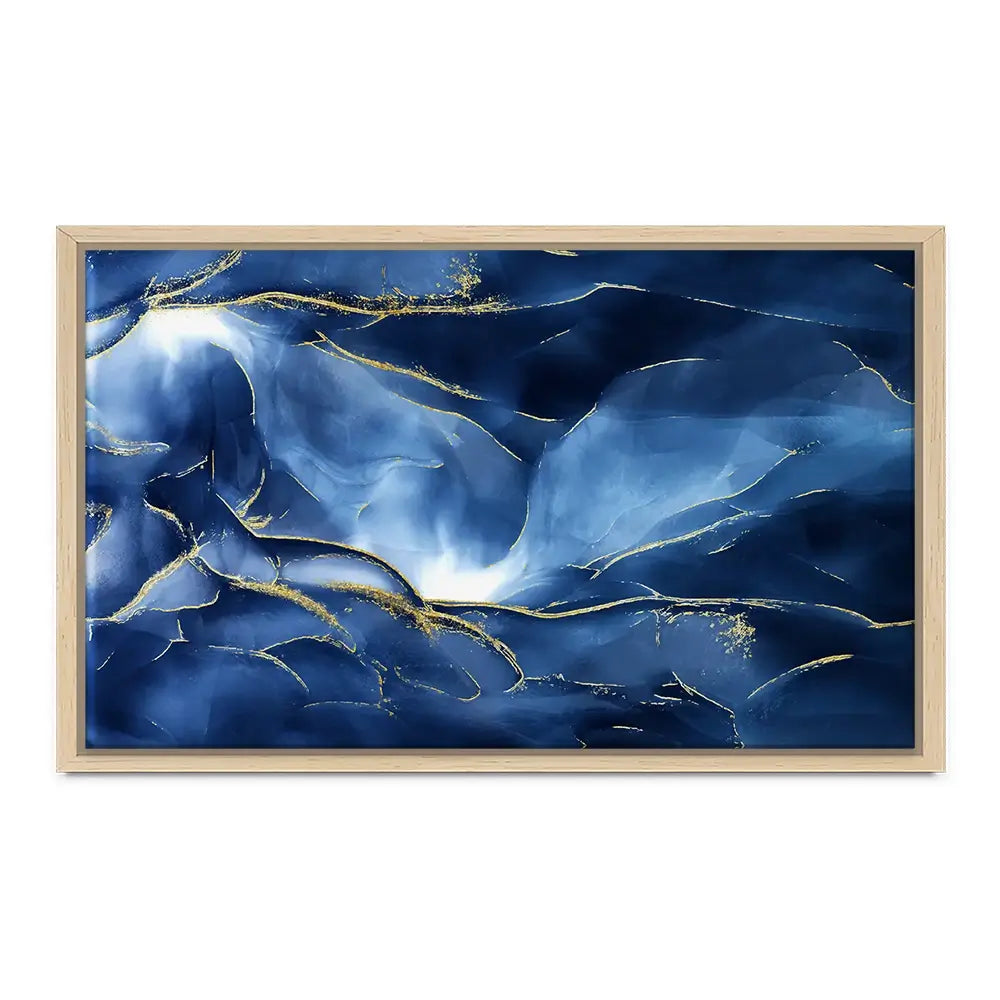 Totally Blue Canvas Print Totally Blue Canvas Print wall art product Tim Kats / Shutterstock