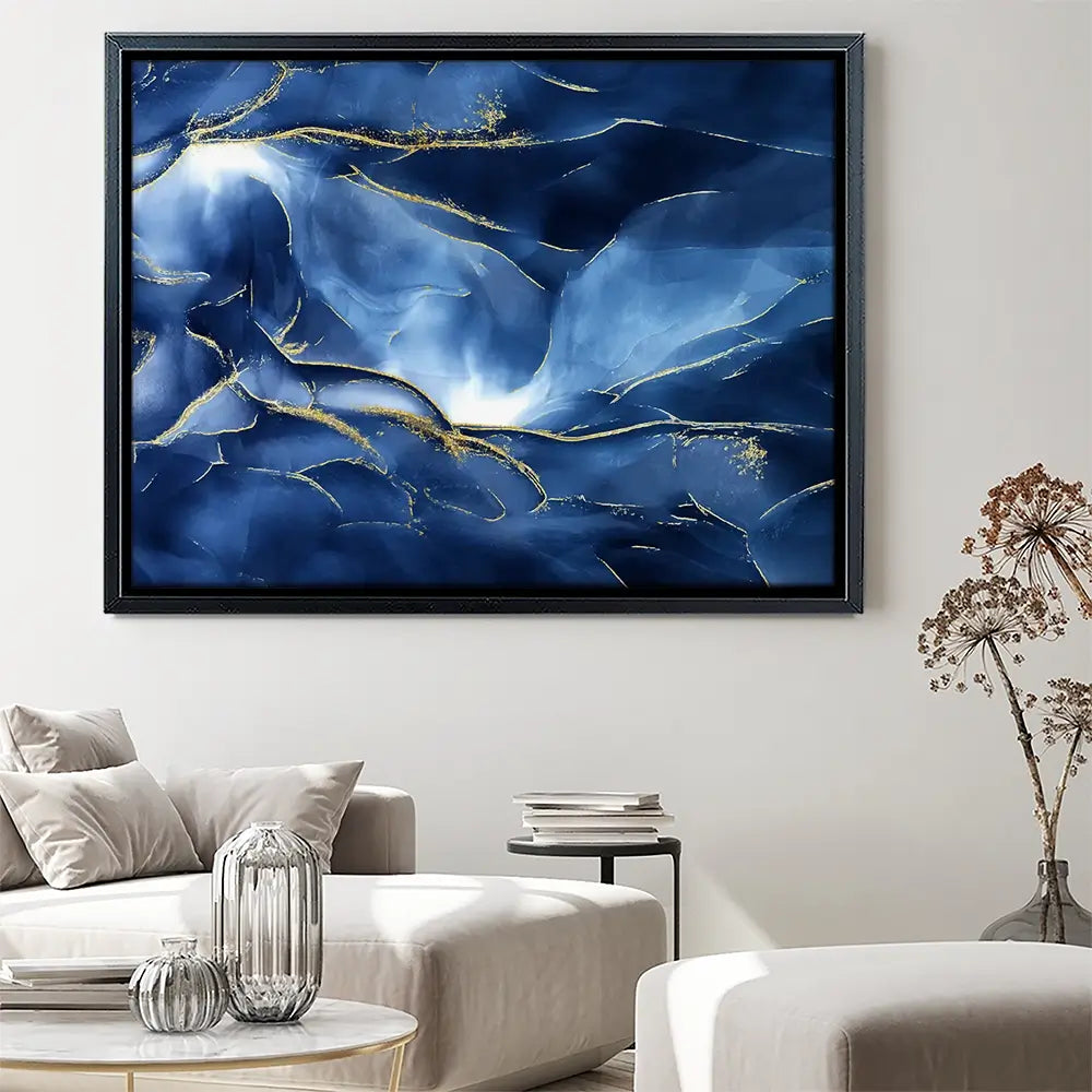Totally Blue Canvas Print Totally Blue Canvas Print wall art product Tim Kats / Shutterstock