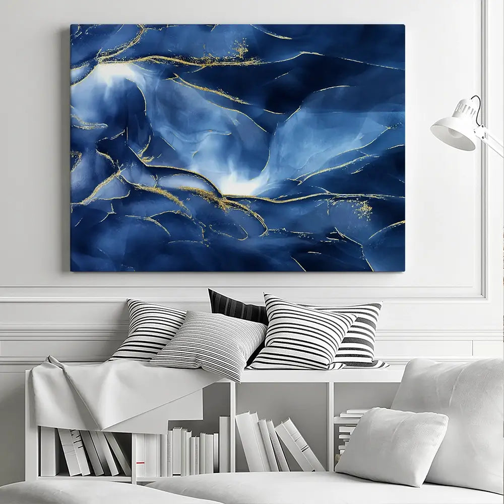 Totally Blue Canvas Print Totally Blue Canvas Print wall art product Tim Kats / Shutterstock