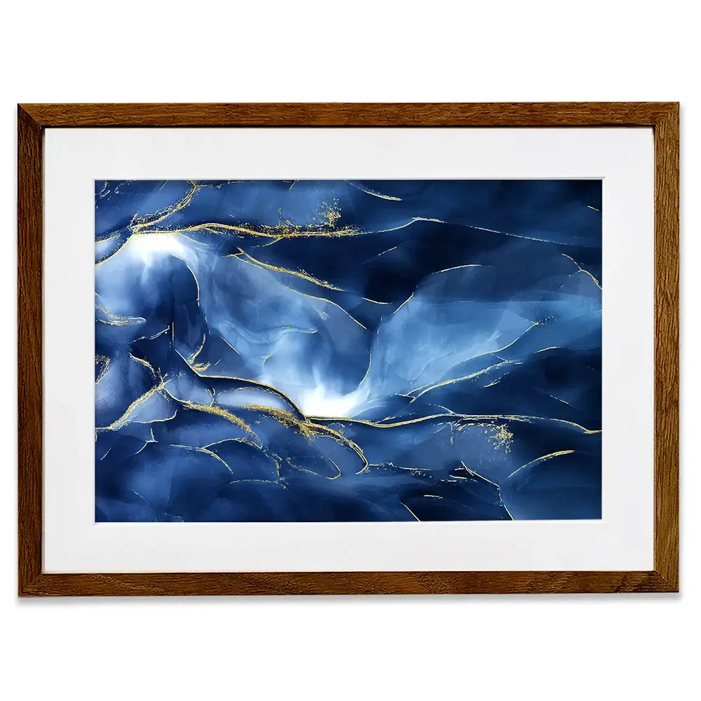 Totally Blue Framed Art Print Totally Blue Framed Art Print wall art product Tim Kats / Shutterstock