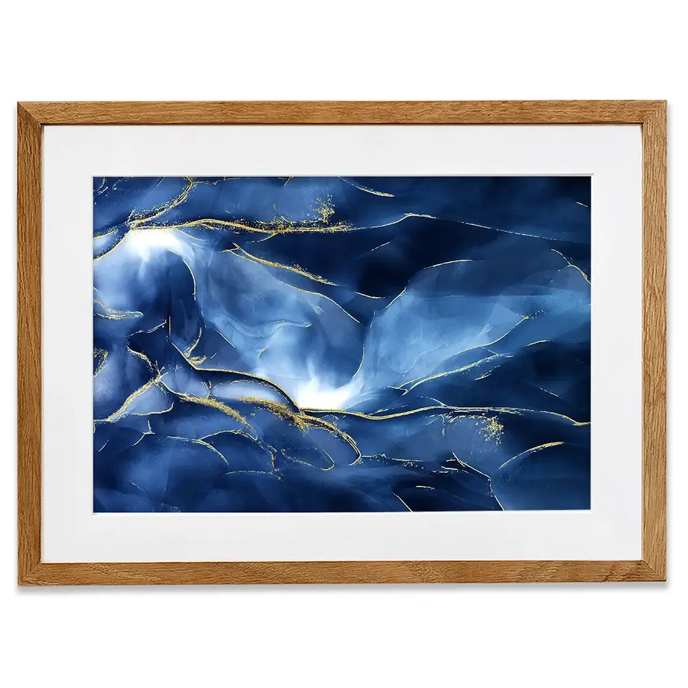 Totally Blue Framed Art Print Totally Blue Framed Art Print wall art product Tim Kats / Shutterstock