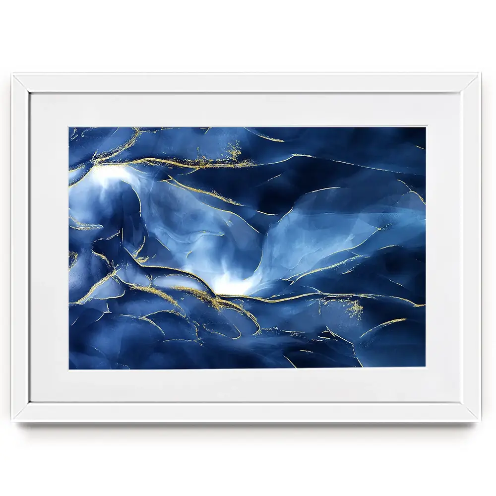 Totally Blue Framed Art Print Totally Blue Framed Art Print wall art product Tim Kats / Shutterstock