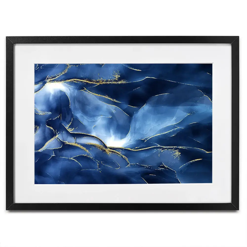 Totally Blue Framed Art Print Totally Blue Framed Art Print wall art product Tim Kats / Shutterstock