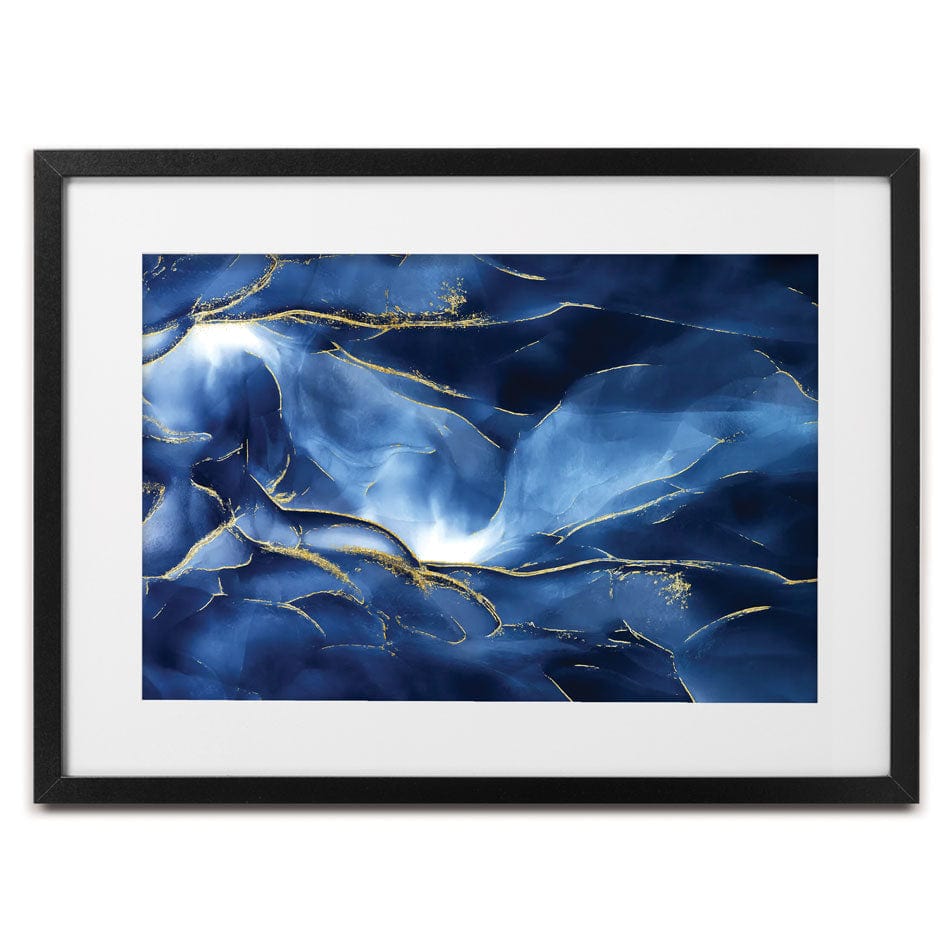 Totally Blue Framed Art Print wall art product Tim Kats / Shutterstock